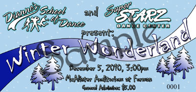 wonderland tickets winter designed christmas